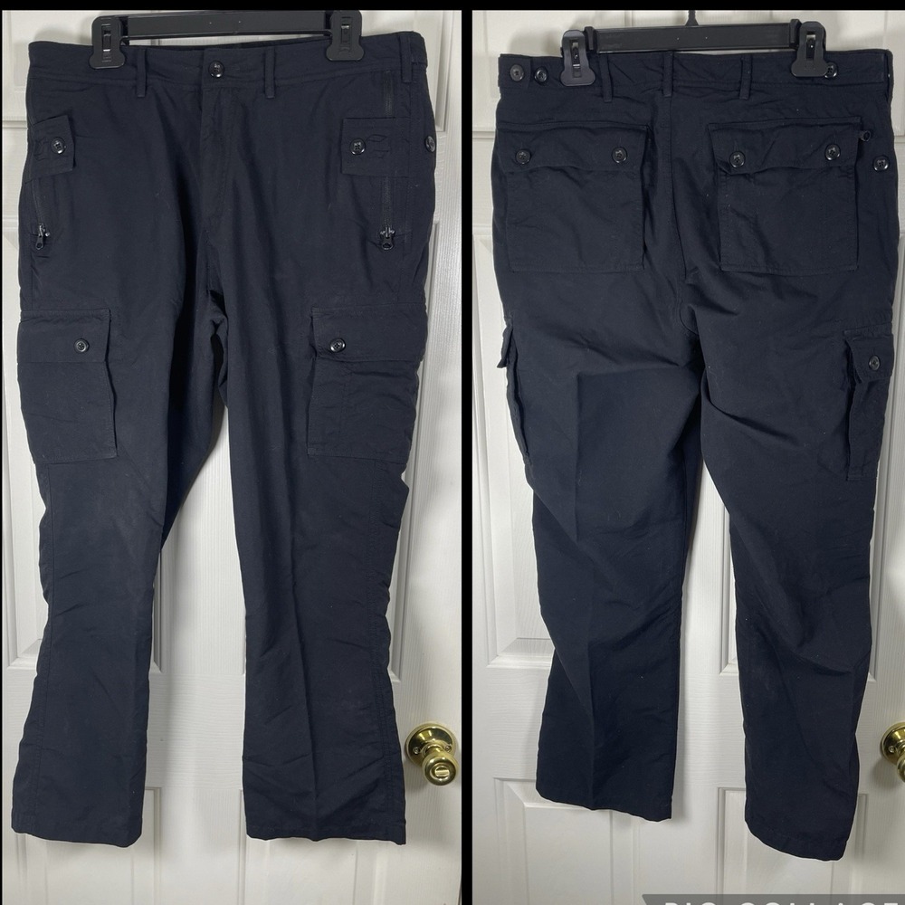 Clothing Arts P Cubed Pick Pocket Proof Adventure Travel Pant 35x29 Black - Picture 2 of 6